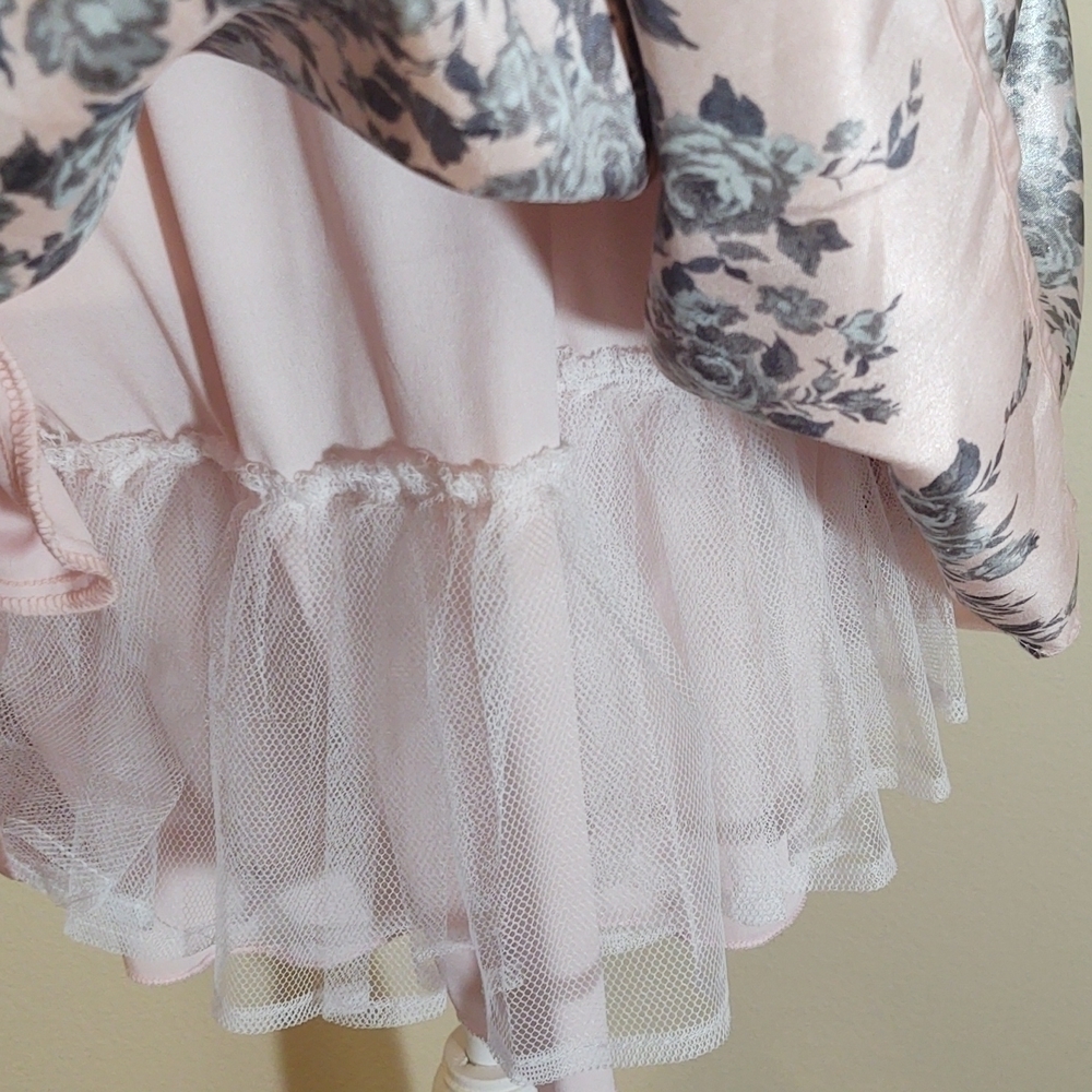 Teeze Me Pink / Gray Flare Dress - Picture 4 of 11